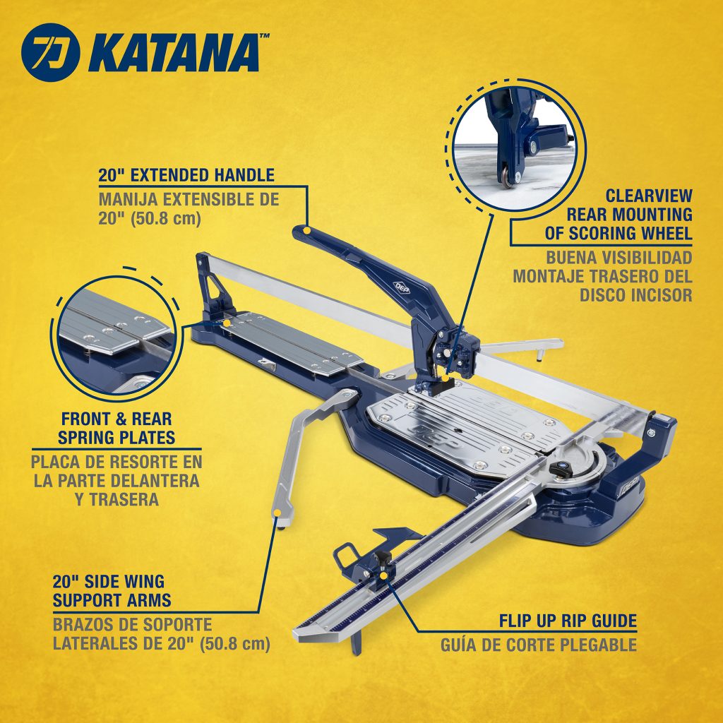 QEP Katana Tile Cutter | Manual Ceramic Tile Cutter | Tile This
