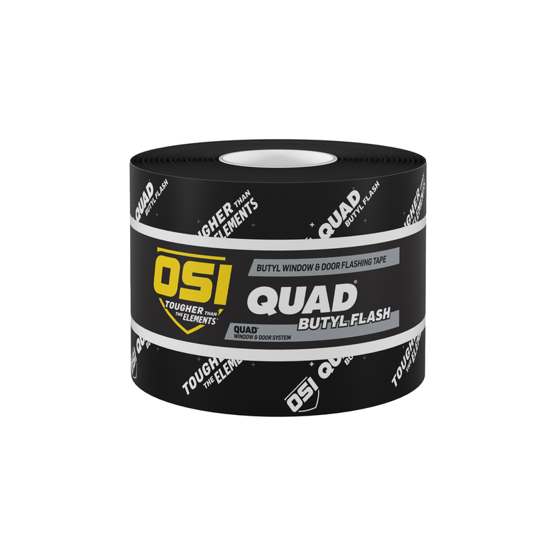 OSI® QUAD® Butyl Flash – Self-Adhering Flashing Tape