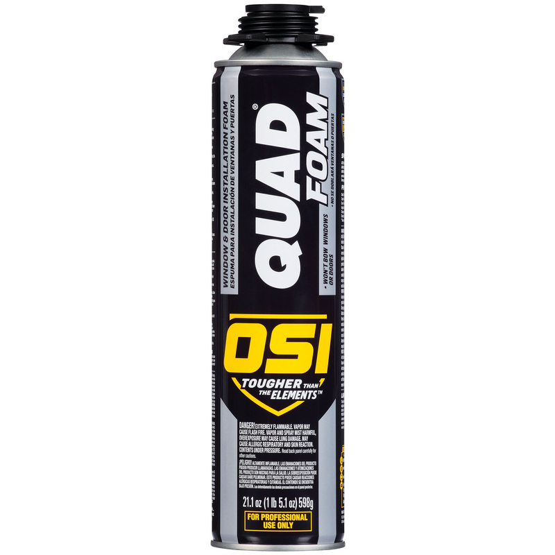 OSI® QUAD® Window & Door Low Expansion Foam Sealant