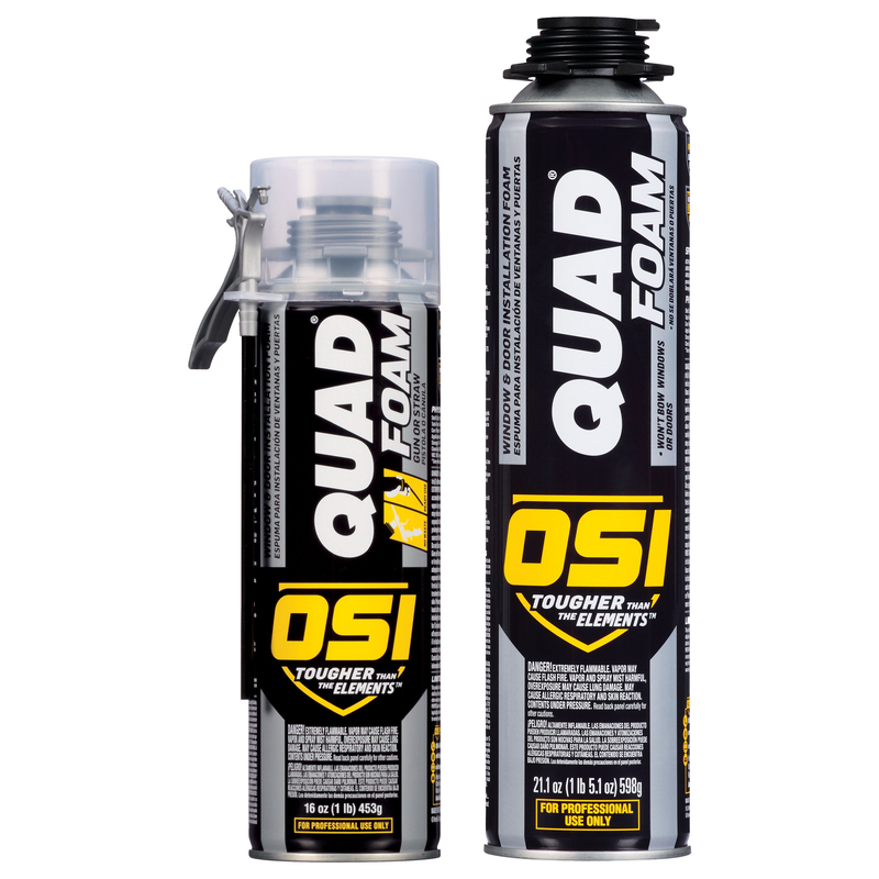 OSI® QUAD® Window & Door Low Expansion Foam Sealant
