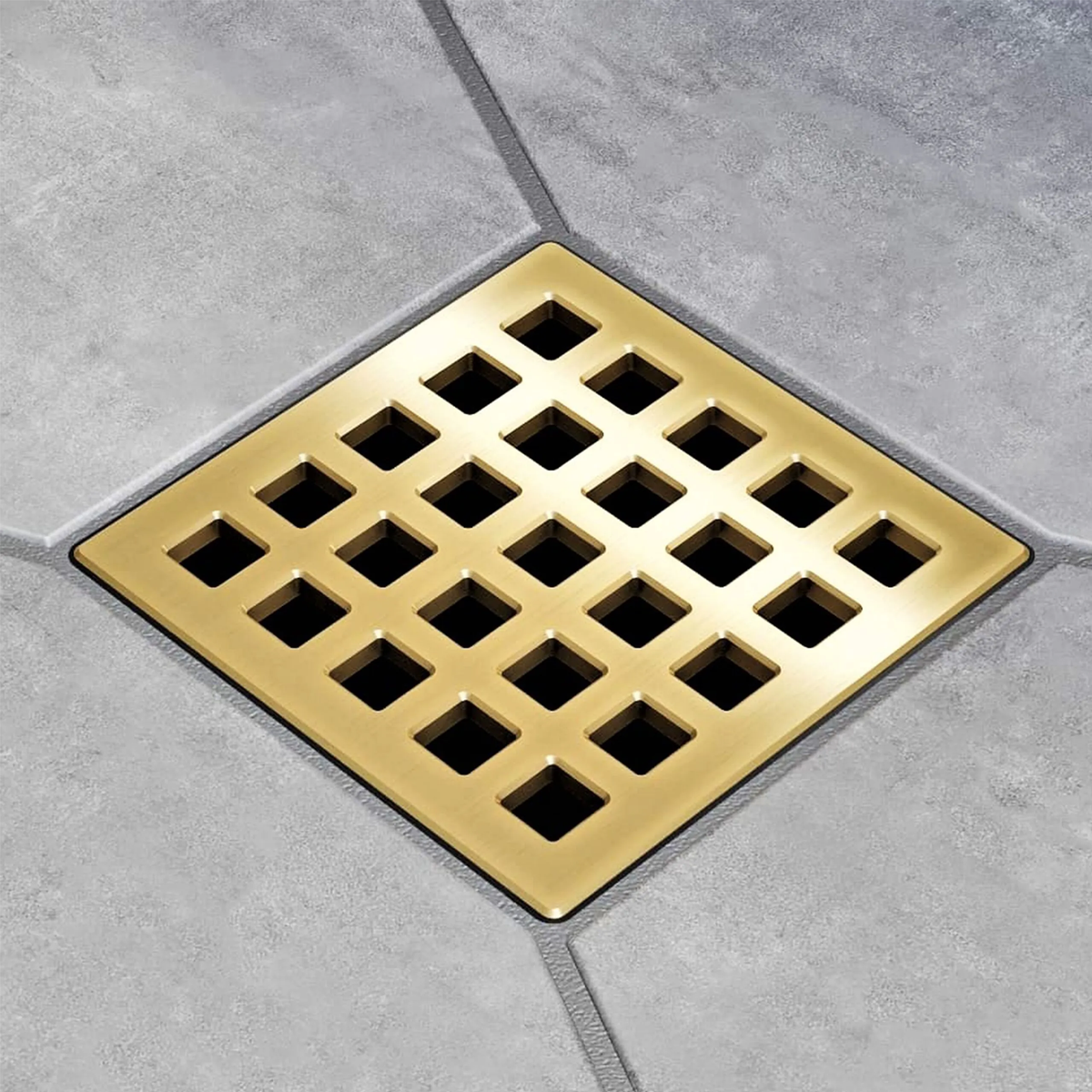 Ebbe QUADRA Unique Luxury Drain Cover