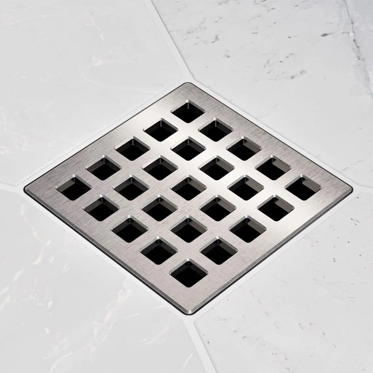 Ebbe QUADRA Unique Luxury Drain Cover