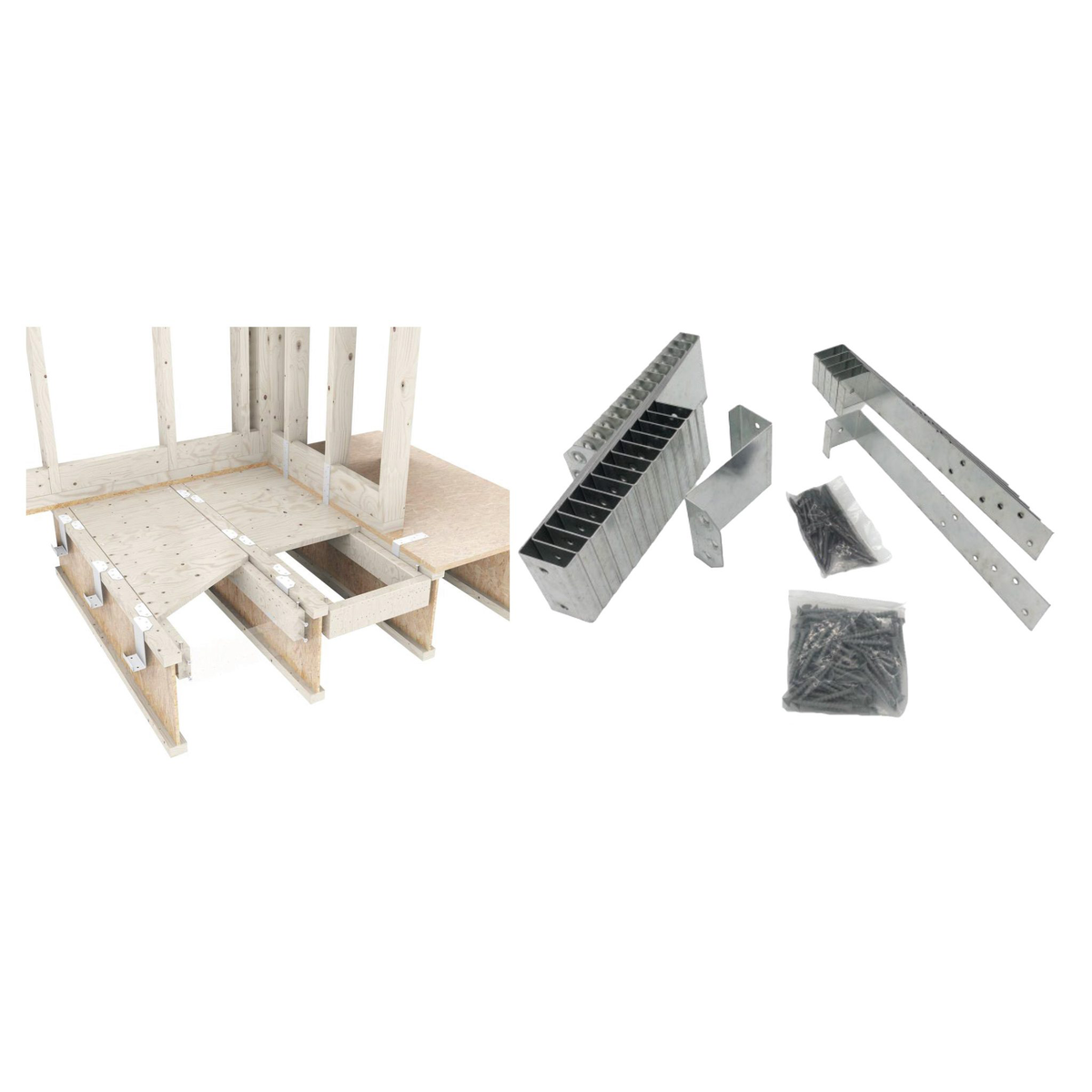 HYDRO-BLOK Curbless Shower Recess Installation Kit