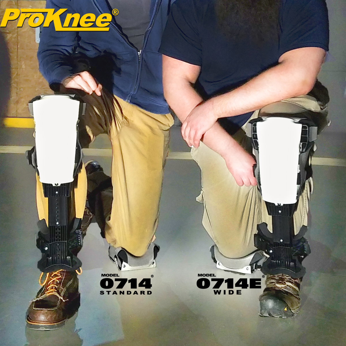 ProKnee Model 0714 & 0714E Custom Fit Knee Pads