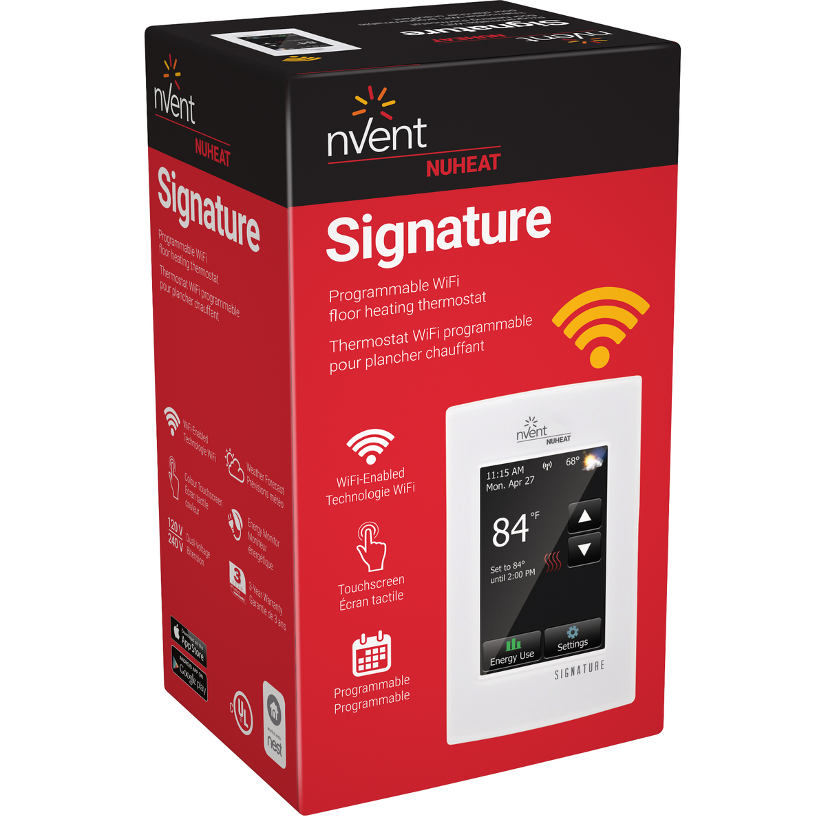Nuheat Signature Smart Floor Heating Thermostat