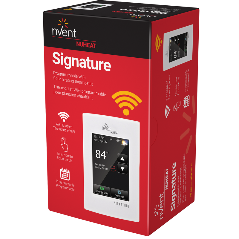 Nuheat Signature WiFi Programmable Floor Heating Thermostat