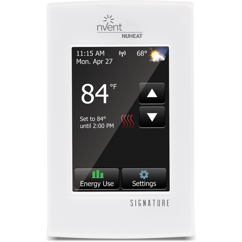 Nuheat Signature WiFi Programmable Floor Heating Thermostat