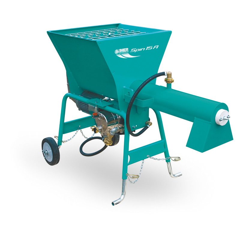 Imer SPIN 15A Continuous Mixer for Premixed Materials with 120V 1.75HP Motor