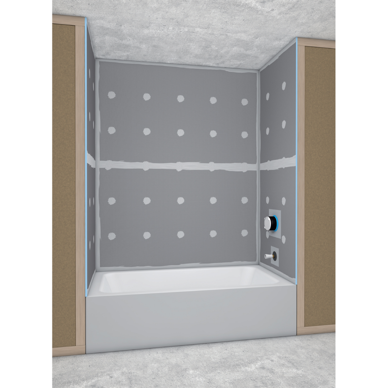 Wedi Tub & Shower Wall Kit