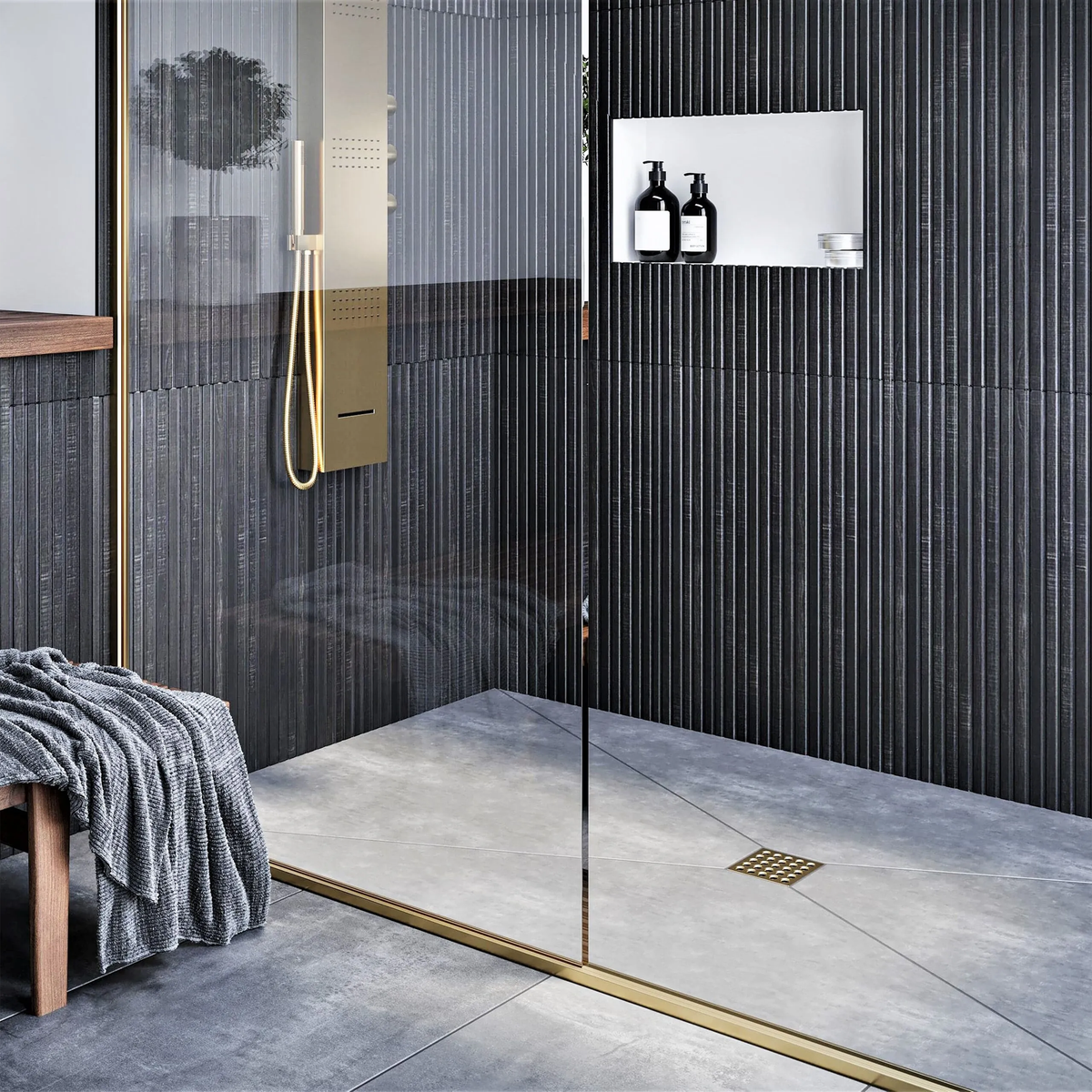 Ebbe PRO Square Shower Drain Cover