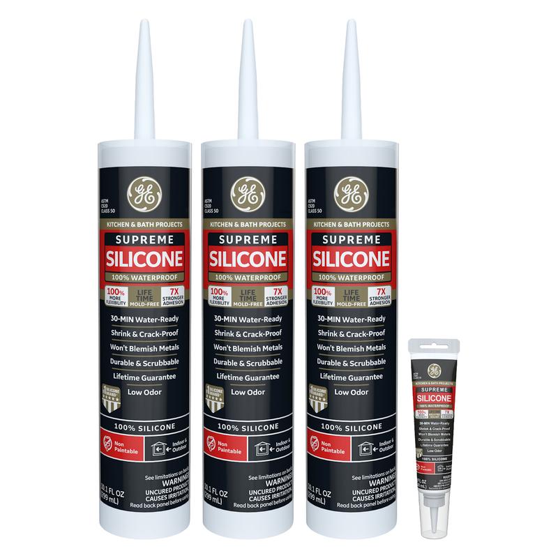 GE Supreme Silicone Kitchen & Bath Sealant