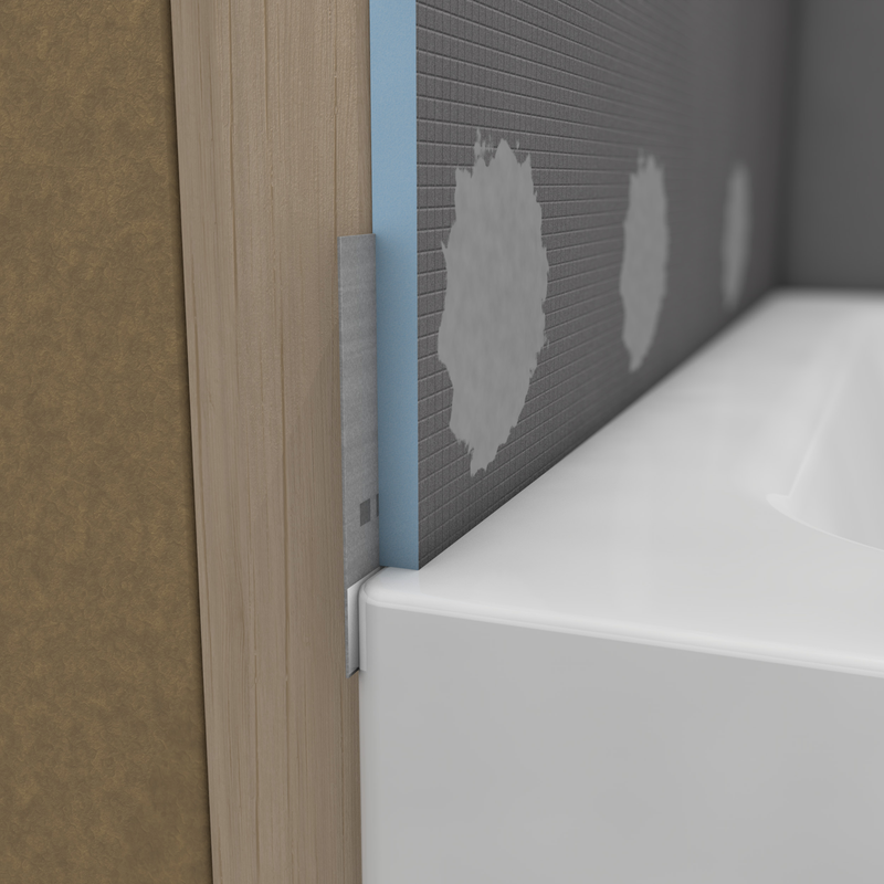wedi Tub Sealing Tape with Waterproof Butyl Connection Strip, 4.75" x 11'