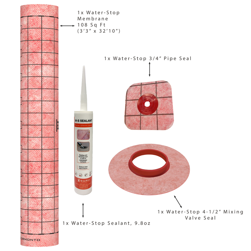 GURU W-S Tub Installation Kit