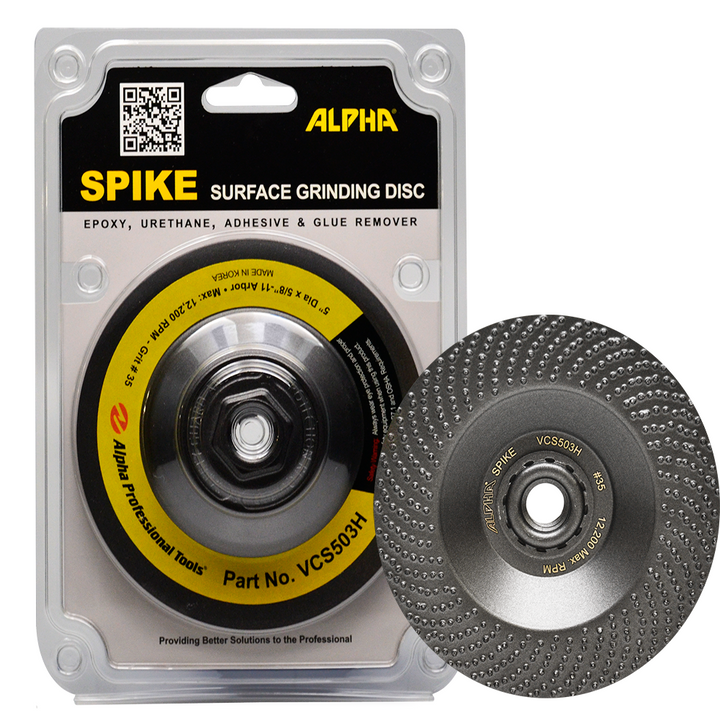 Alpha Professional Tools Spike Discs with 5/8”-11 Zinc Hub