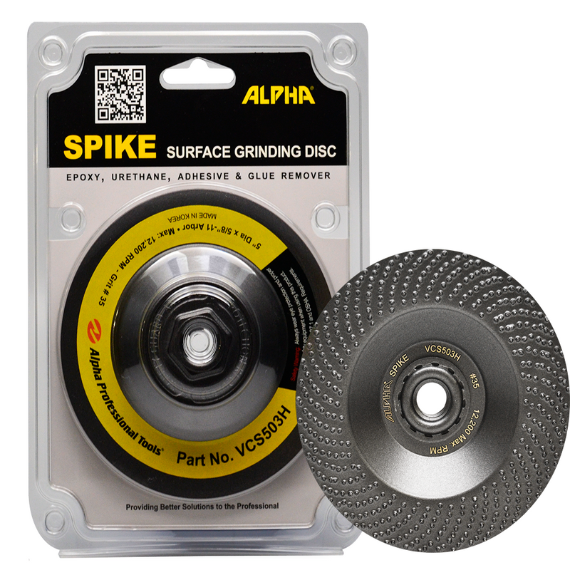 Alpha® Spike Disc for Coating Removal