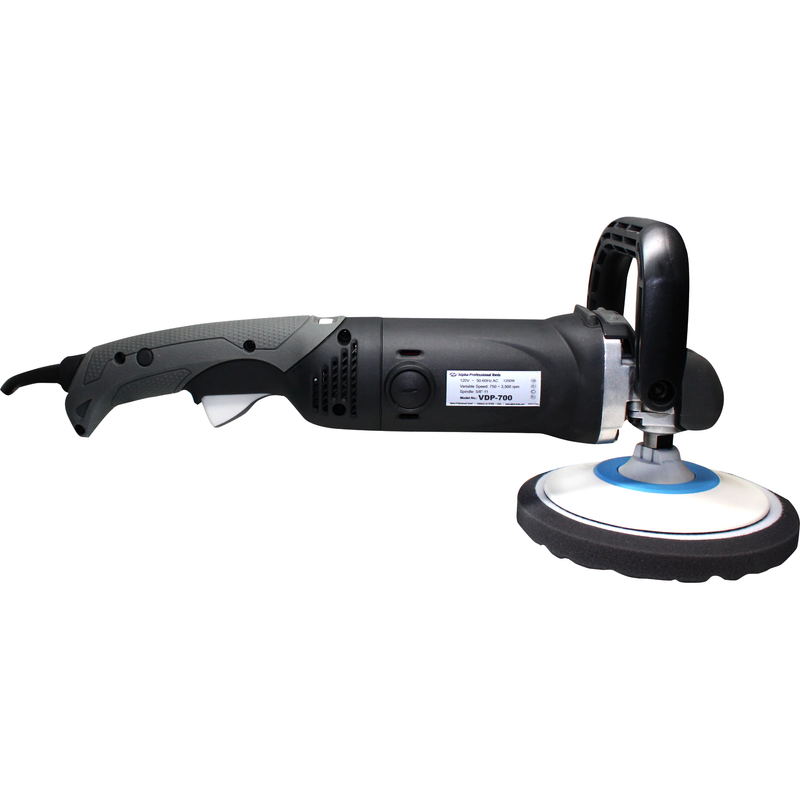 Alpha Tools VDP-700 120V Variable Speed Rotary Polisher Right Side