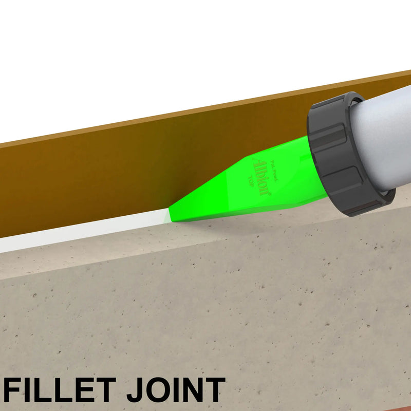 Albion Green Square Bead Nozzle for B-Line Sausage Guns