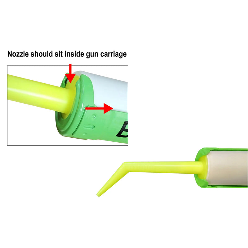 Albion Angle Shot Plastic Nozzle for 1/10 Gallon Cartridges