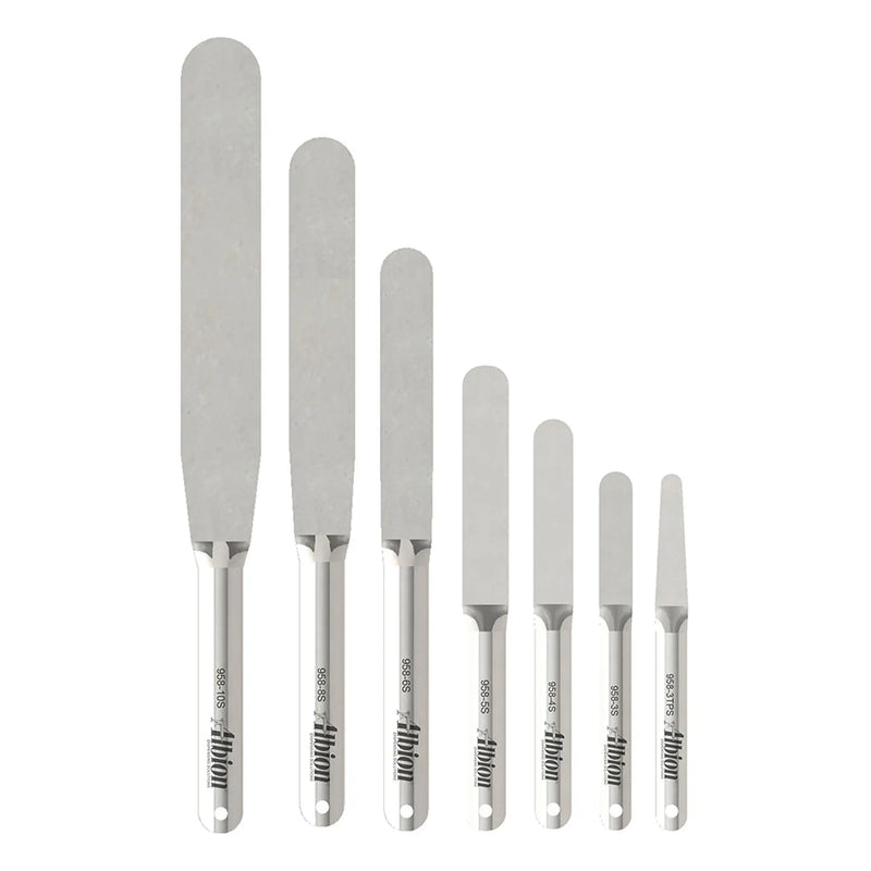 Albion 7-Piece Streamline Caulk Spatula Set