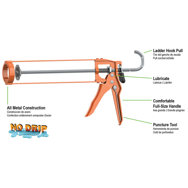 Albion B1 1/10th Gallon B-Line Skeleton Cartridge Gun