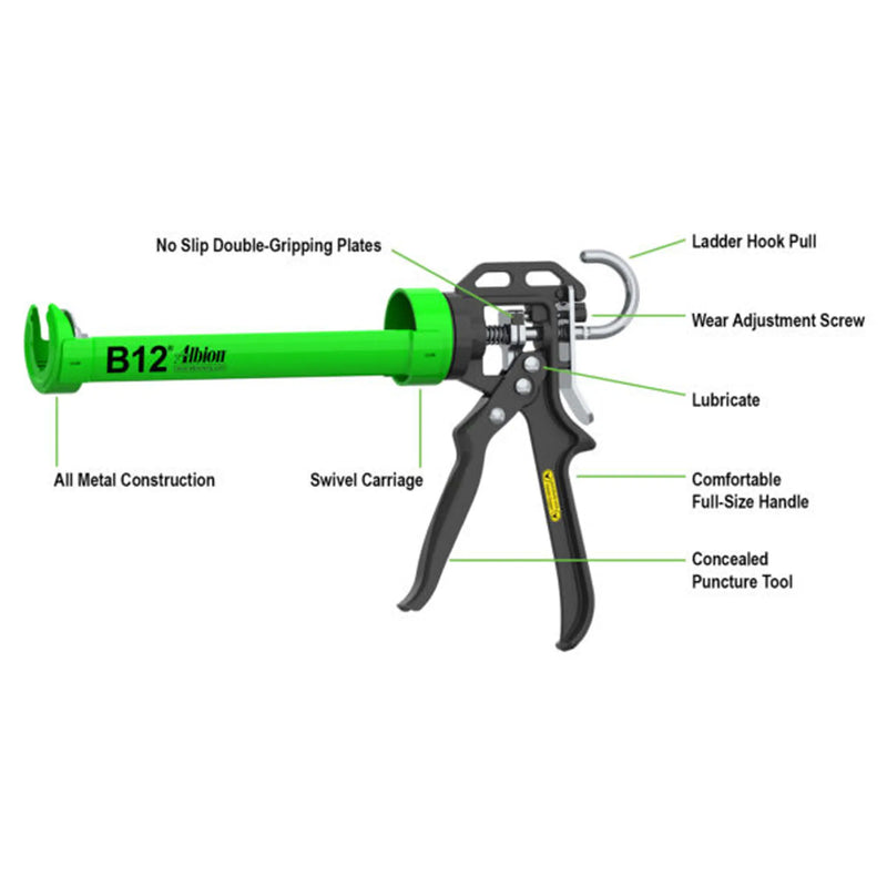 Albion B12 1/10 Gallon B-Line Manual Cartridge Gun