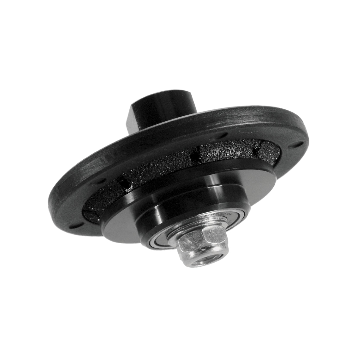 alpha 3/16 inch profiler b-series demi bullnose wheel on a white background
