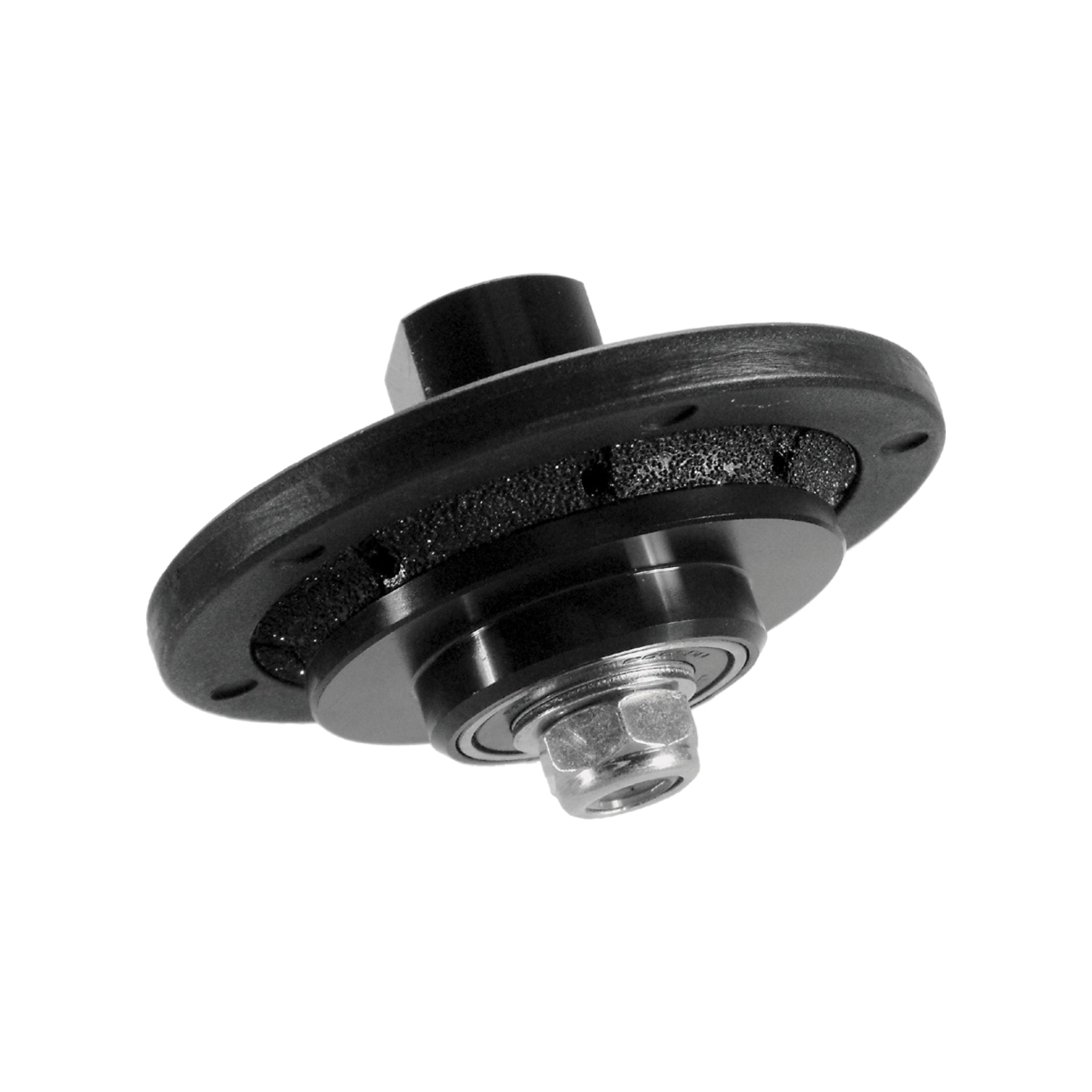 alpha 3/16 inch profiler b-series demi bullnose wheel on a white background