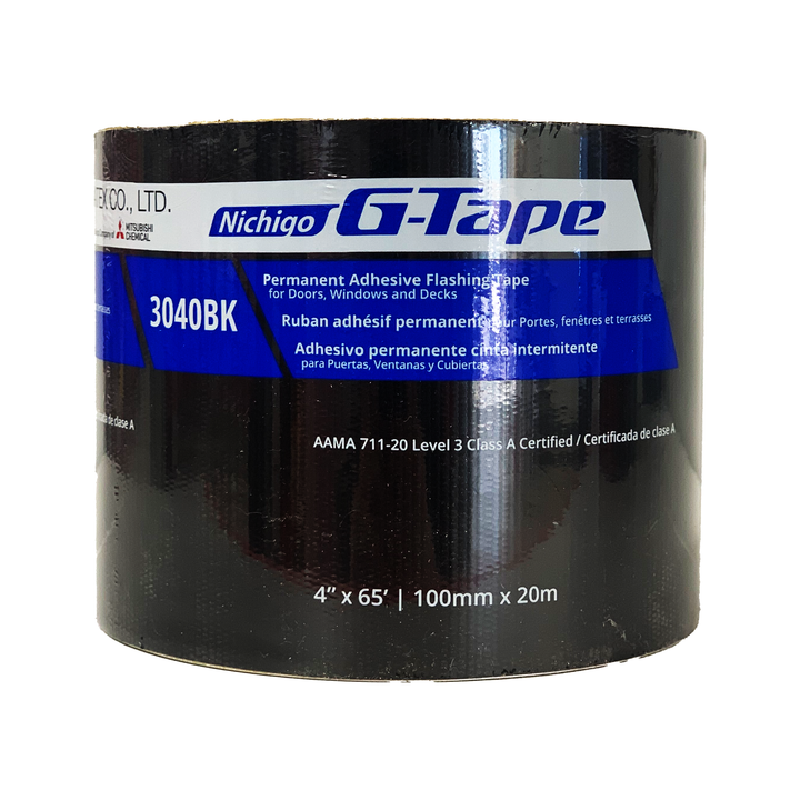 Alpha Tools 3040 Series High Adhesion Acrylic Flashing Nichigo G-Tape, 4"x65'