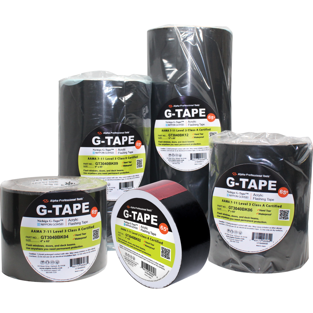 Alpha Tools 3040 Series High Adhesion Acrylic Flashing Nichigo G-Tape