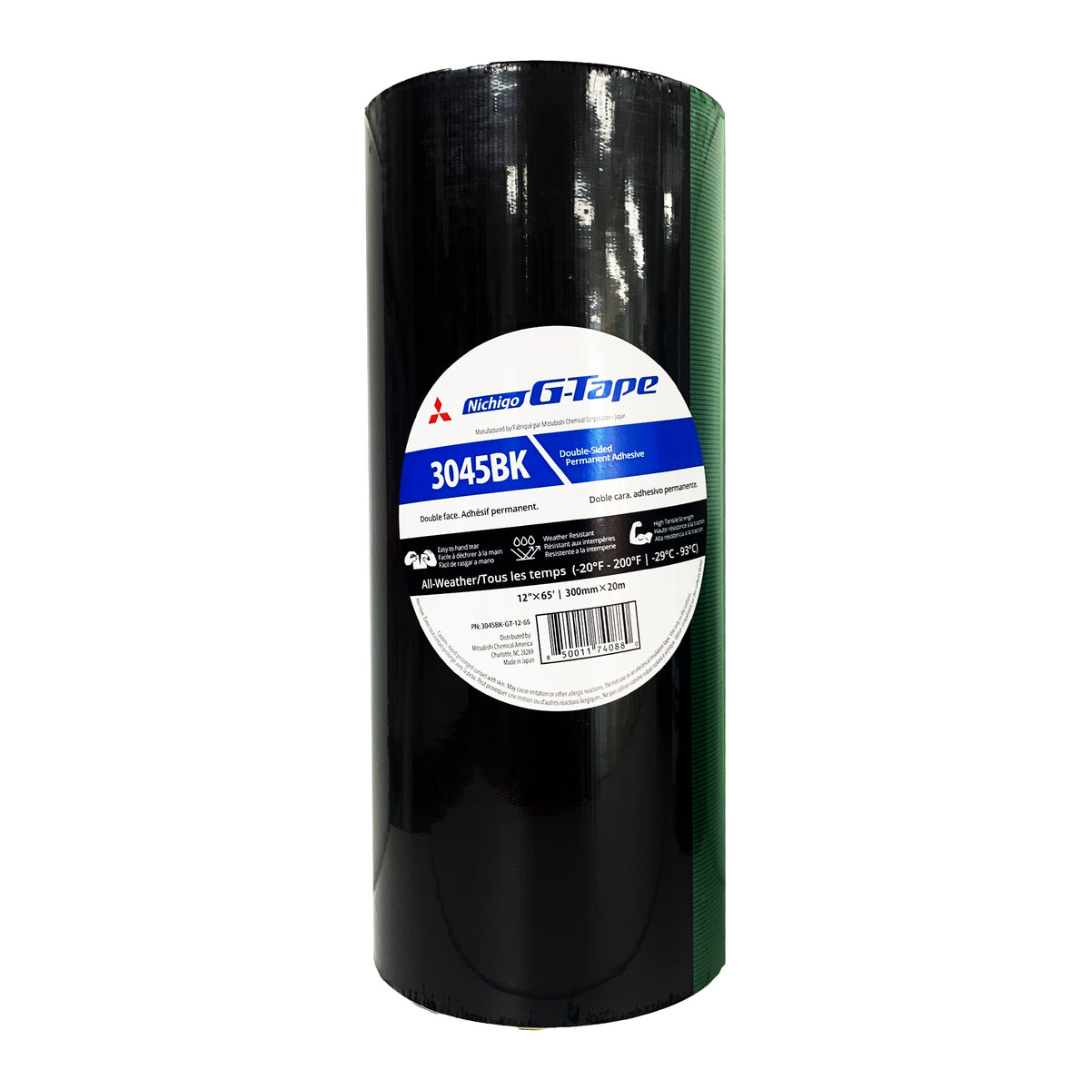 Roll of 12 inch 3045 Nichigo Gatorade tape on a white background