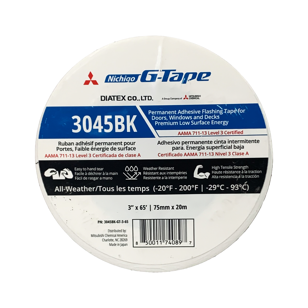 Alpha Tools 3045 Series Self-Adhering Flashing Nichigo G-Tape, 3"x65'