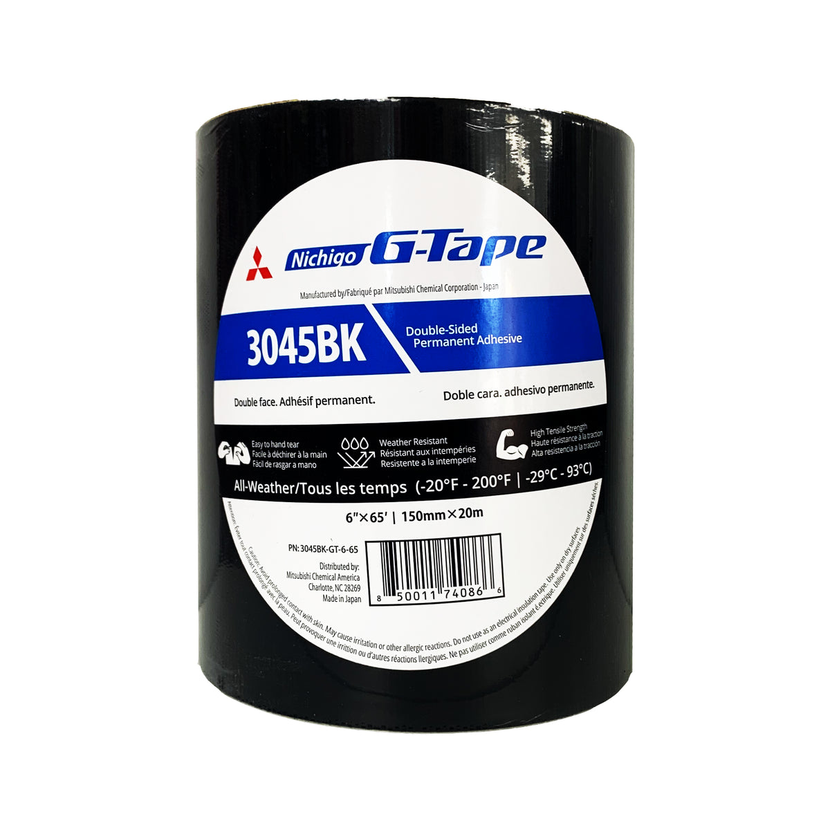 Roll of 6 inch 3045 Nichigo Gatorade tape on a white background