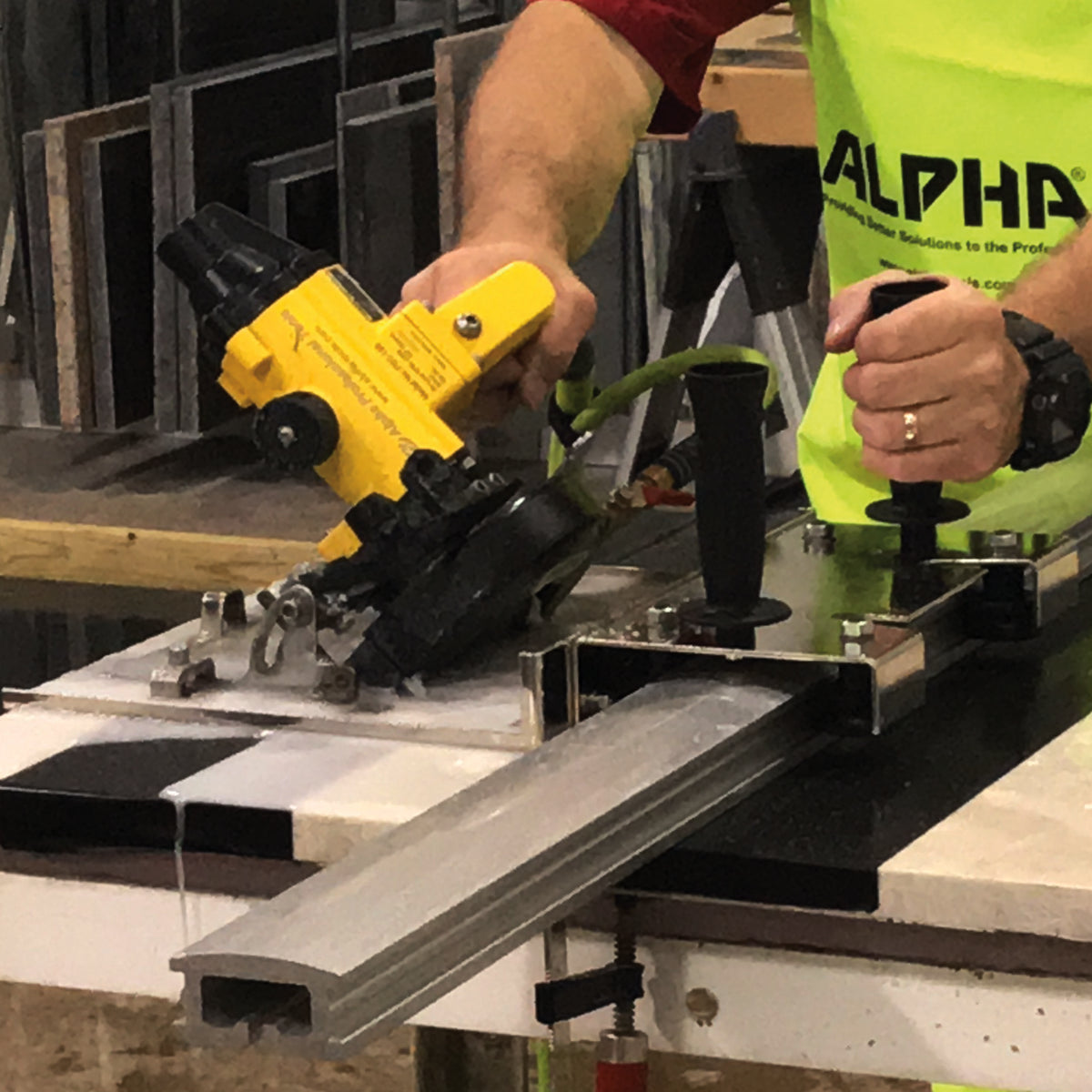 Alpha PSC-150 Guide Rail Carriage Assembly