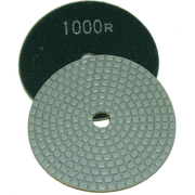Alpha Tools 4" Ceramica Dry Polishing Pads for Natural Stone, 1000 Grit