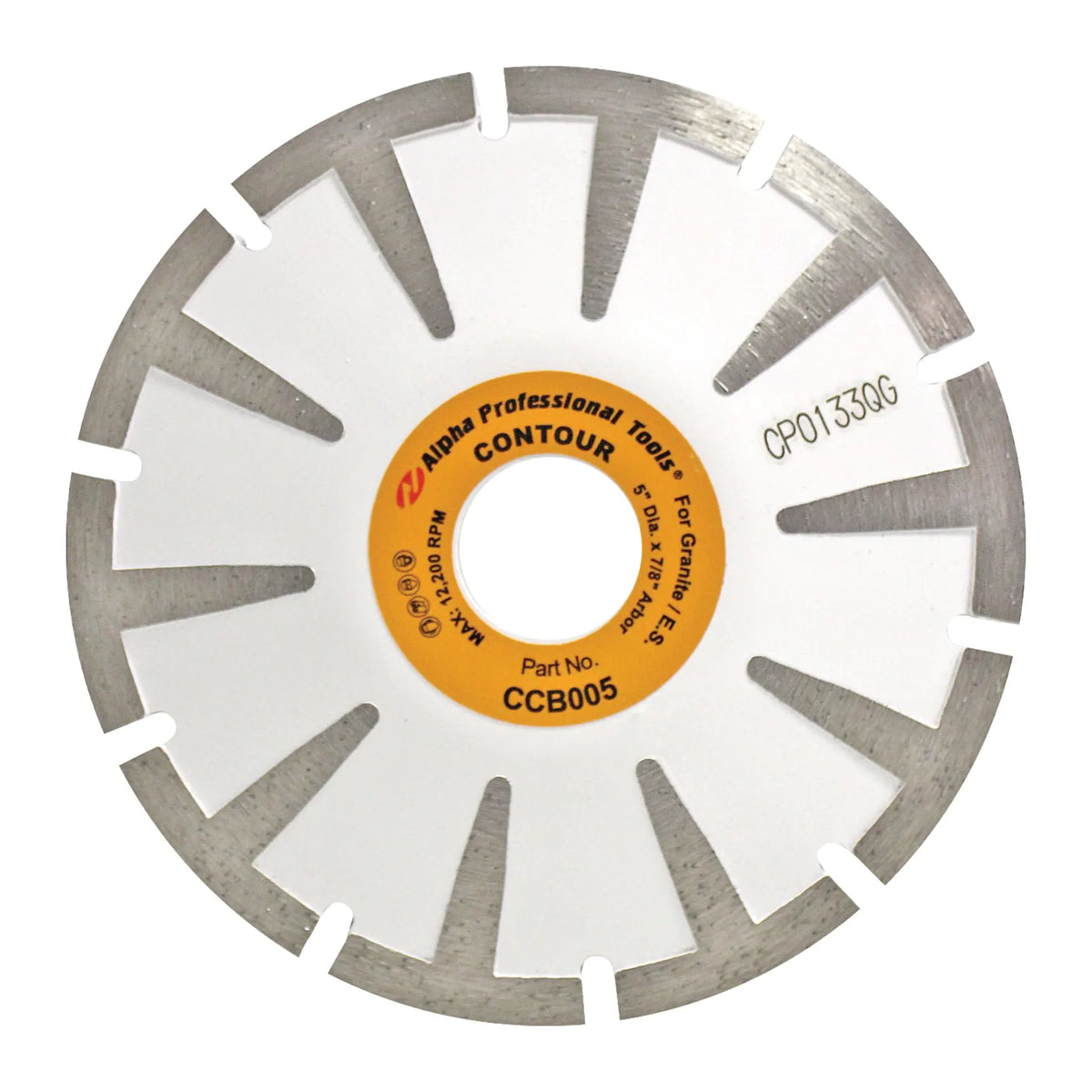 Alpha Contour Diamond Blade for Granite & Engineered Stone