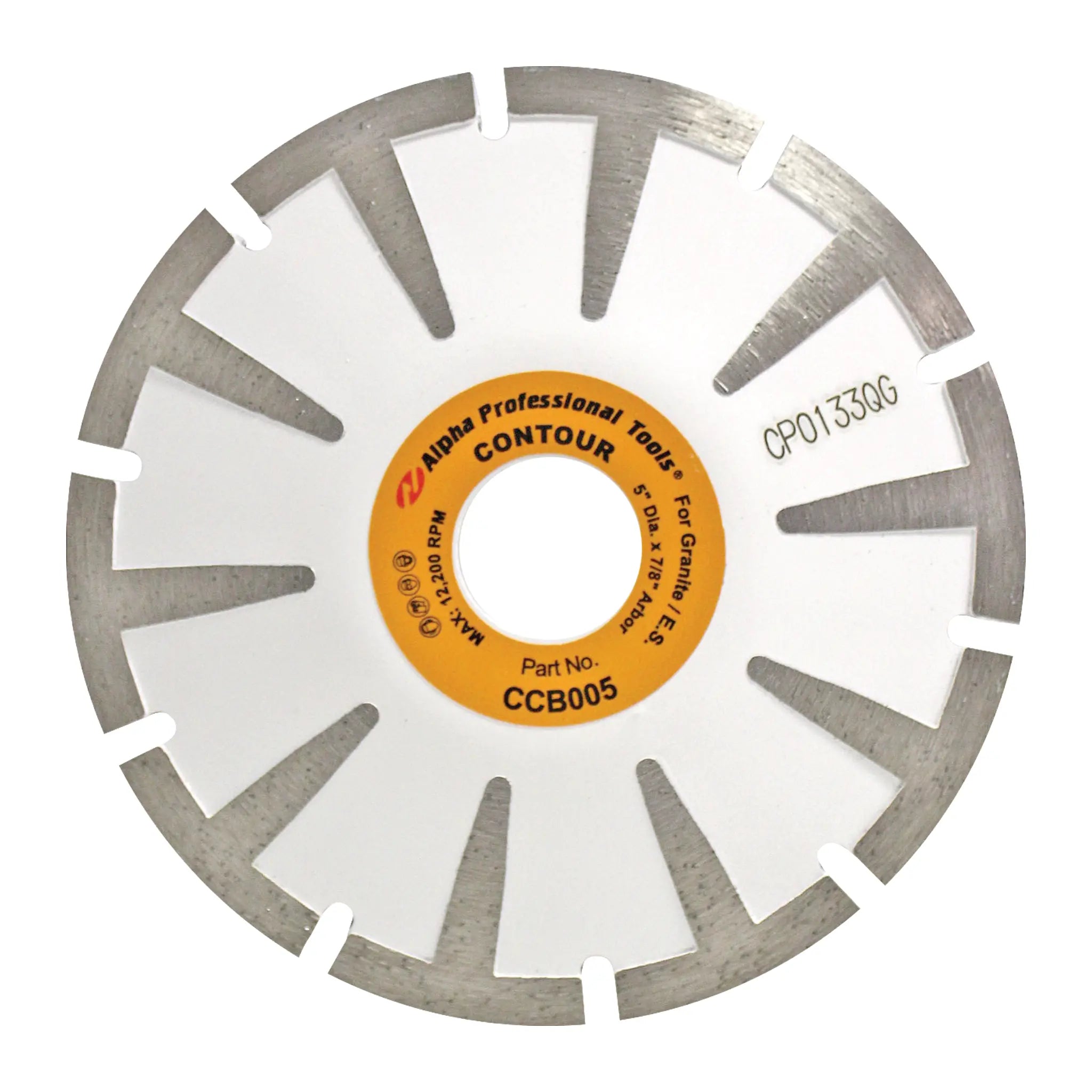 Alpha Contour Diamond Blade for Granite & Engineered Stone