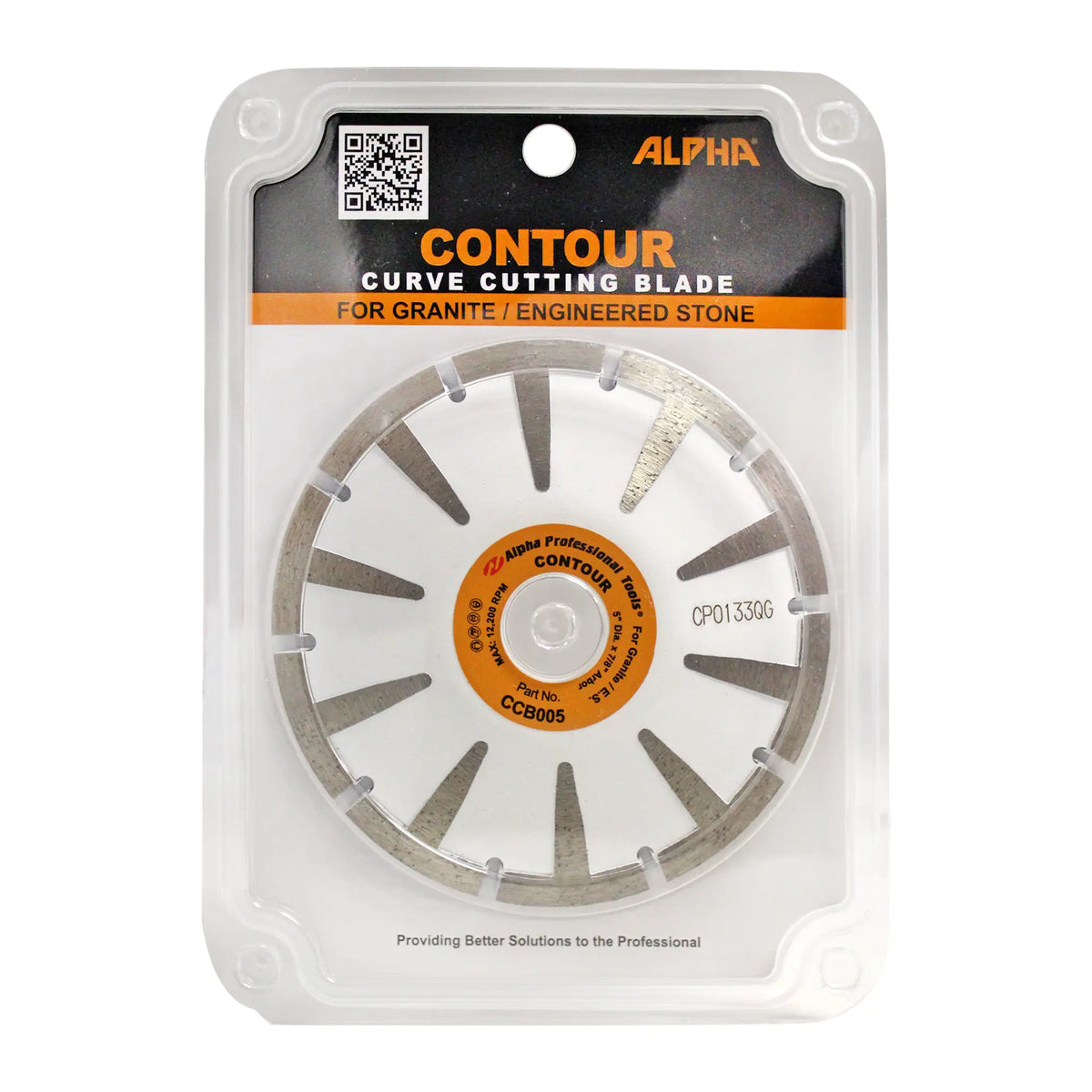Alpha Contour Diamond Blades for Granite & Engineered Stone
