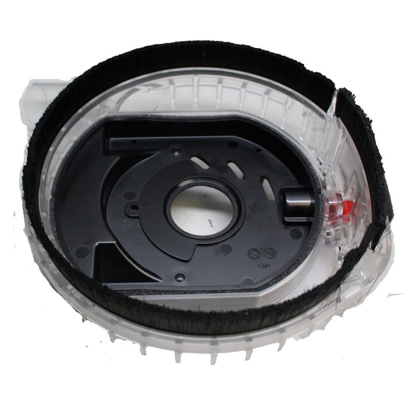 Alpha ecoguard g7 dust collection cover bottom view on a white background