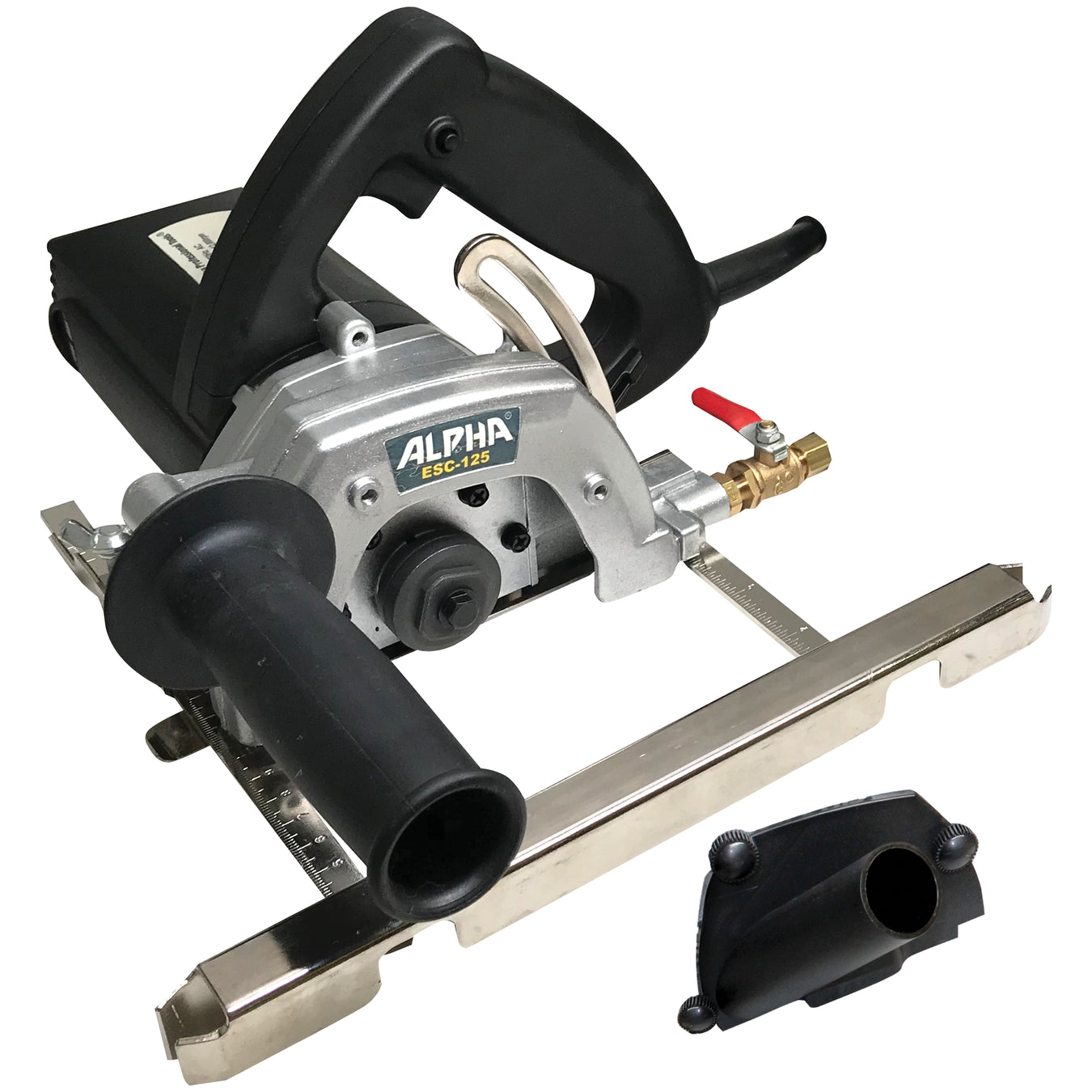 alpha esc-125 5 inch stone cutter on a white background