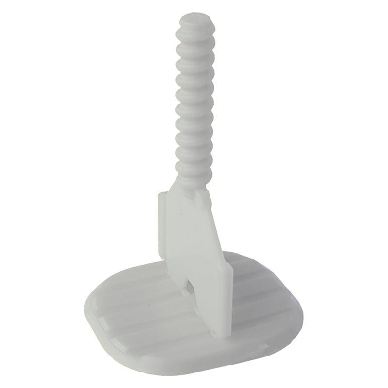 Alpha EZ click tile leveling system 1mm linear base on a white background