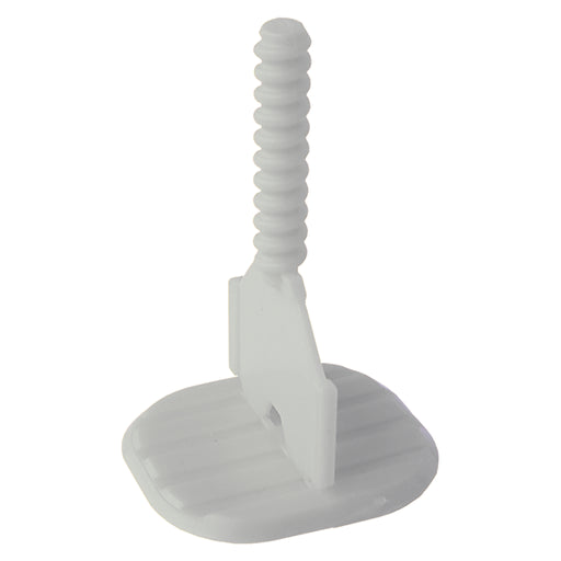 Alpha EZ click tile leveling system 1mm linear base on a white background