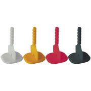 Alpha EZ click tile leveling system linear bases on a white background