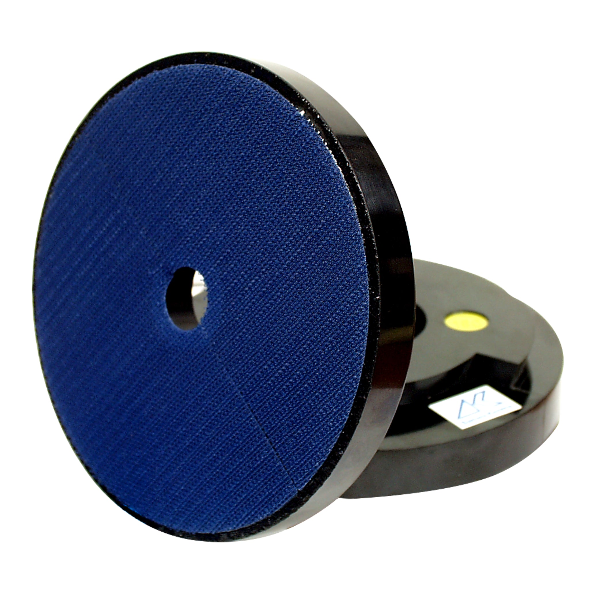 Alpha hook & loop snail lock adapter on a white background