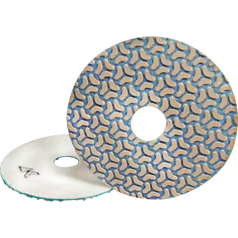Alpha Tools 4"  8000 grit Kirara Pad for Restoration of Marble, Limestone & Concrete Surfaces