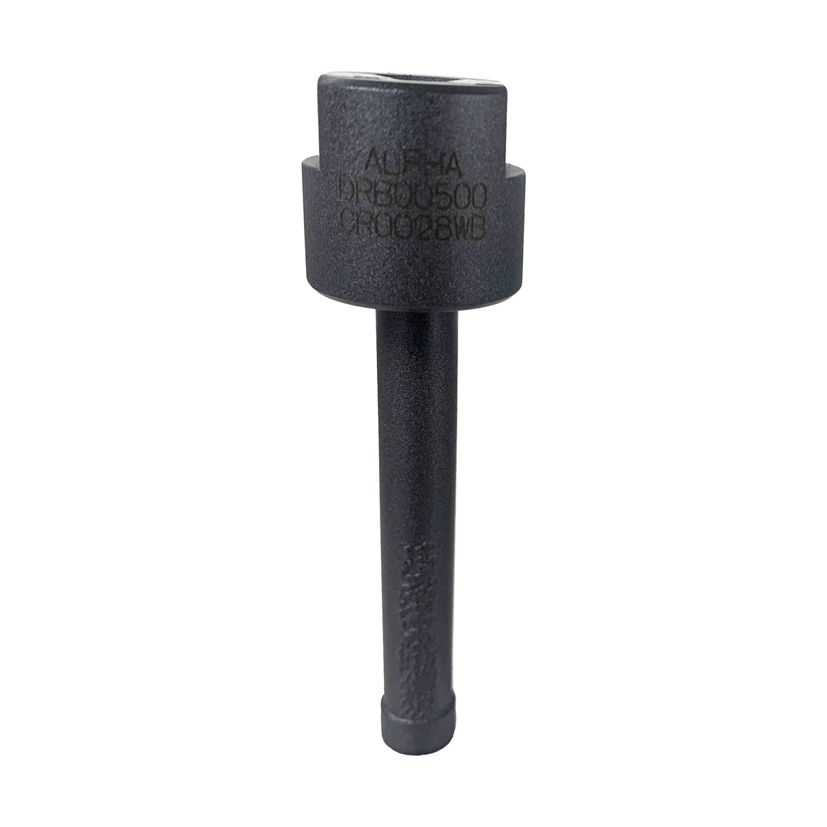 Alpha 1/2 inch dry core bit on a white background
