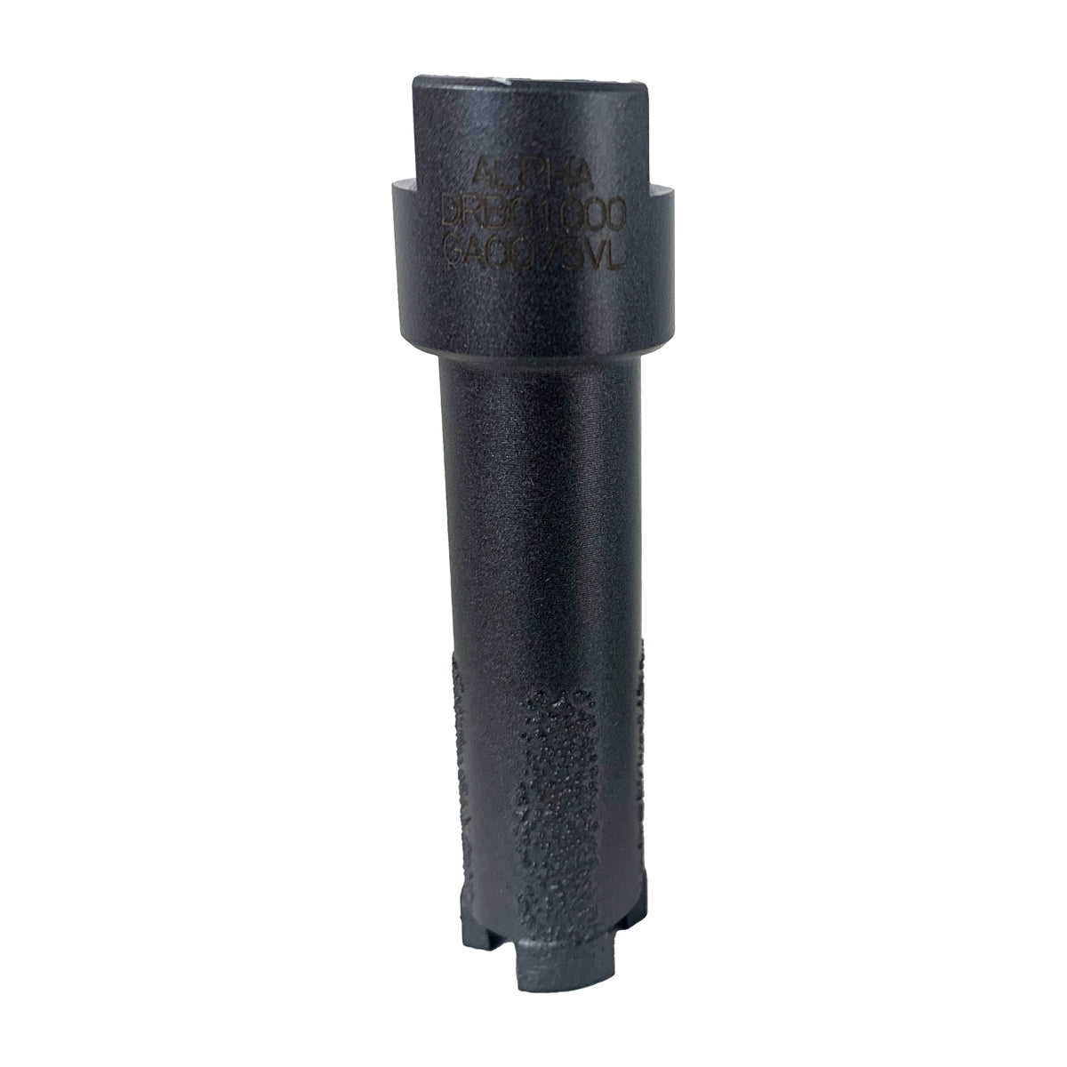 Alpha 1 inch dry core bit on a white background