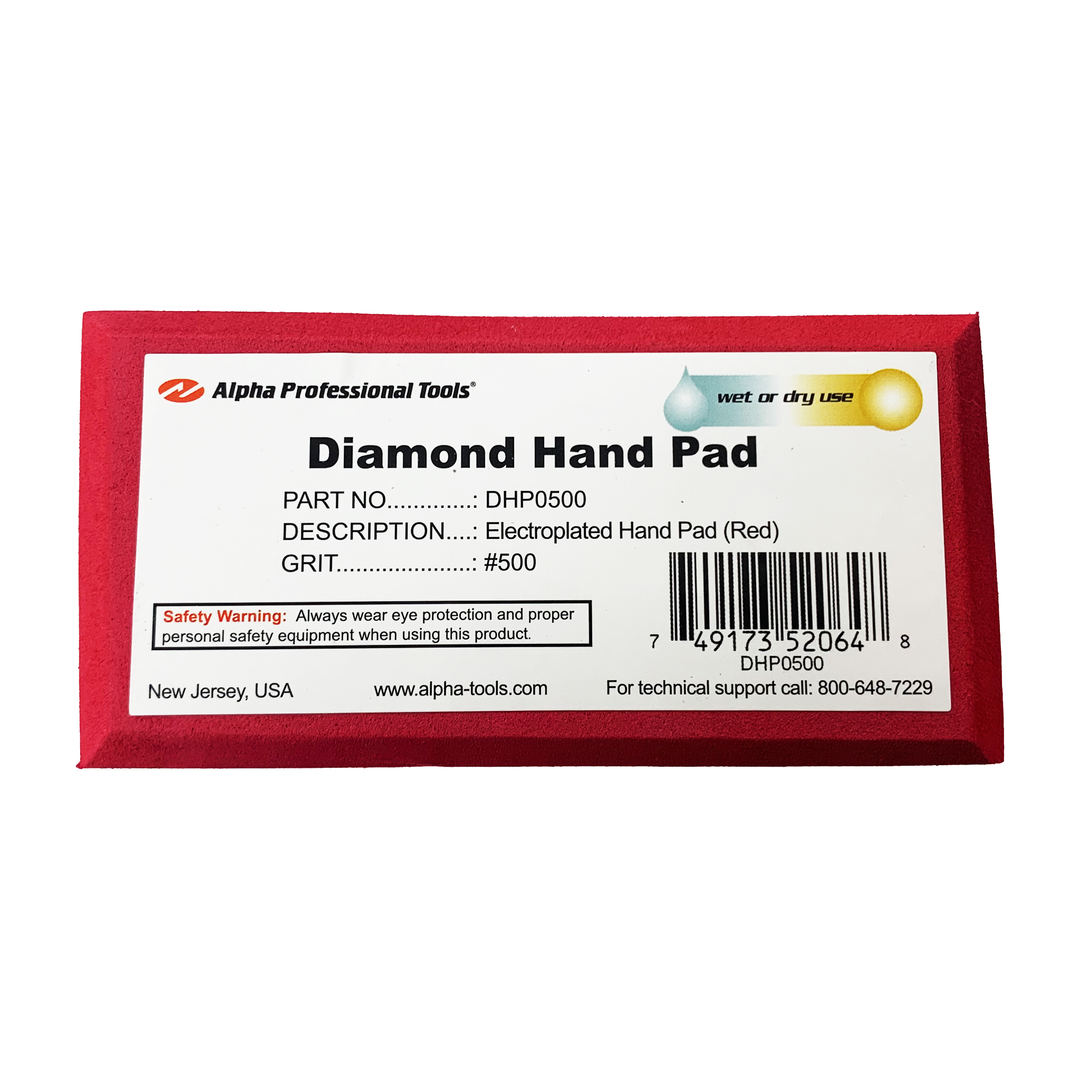 Alpha Professional Tools Dry Hand Polish Pad DHP0500