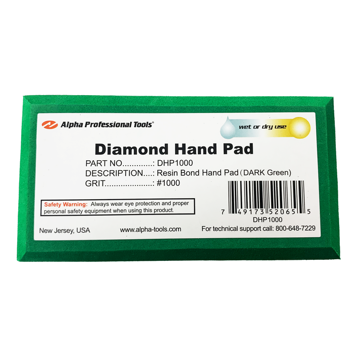Alpha Professional Tools Dry Hand Polish Pad DHP1000
