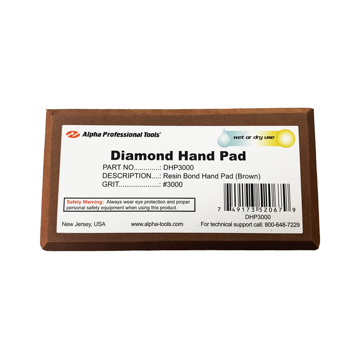 Alpha Professional Tools Dry Hand Polish Pad, DHP3000