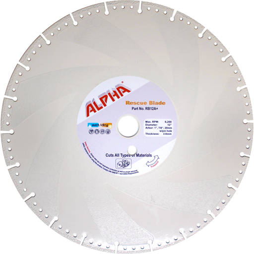Alpha Professional Tools Rescue Blade, 12 Inch